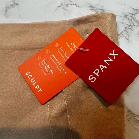 Spanx High Waisted Brief in Soft Nude Small - Picture 11 of 11